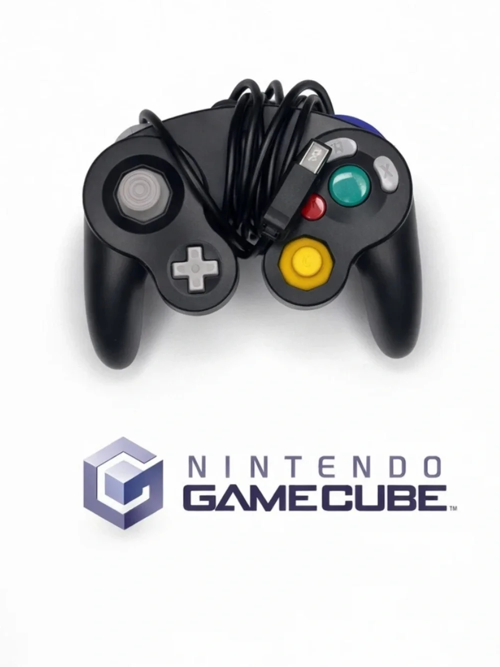 Nintendo GameCube Controller (Black) *Tested